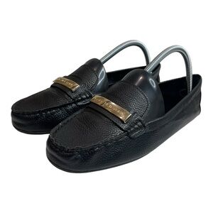 MARC NEW YORK Black Slip-On Loafers 8½M/39B